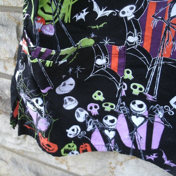 Disney Nightmare Before Christmas Scrub Top Size 2X - Picture 10 of 16